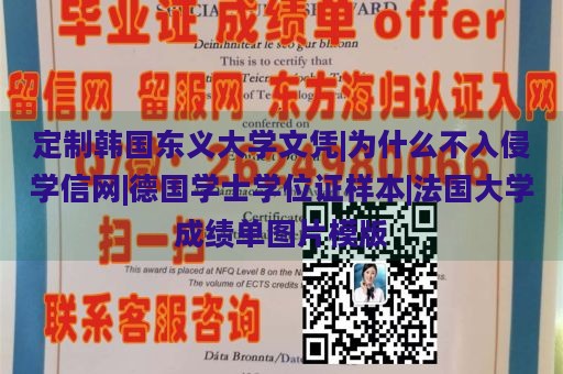 定制韩国东义大学文凭|为什么不入侵学信网|德国学士学位证样本|法国大学成绩单图片模版